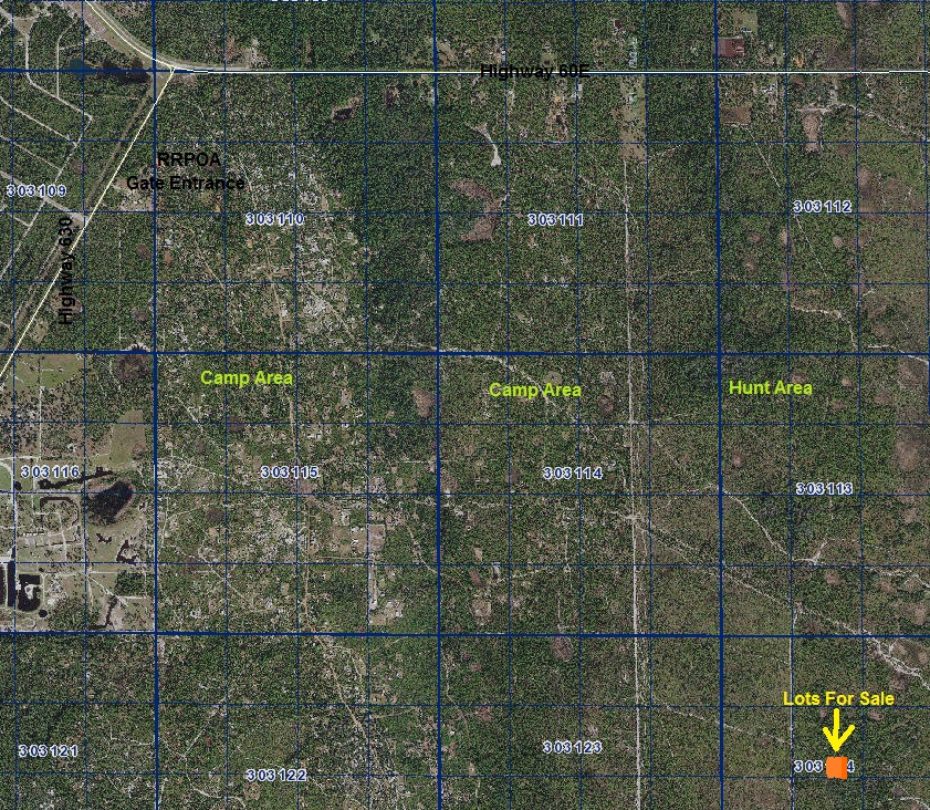 River Ranch Acres RRPOA Florida Recreational Land access hunt lot for sale atv 4x4