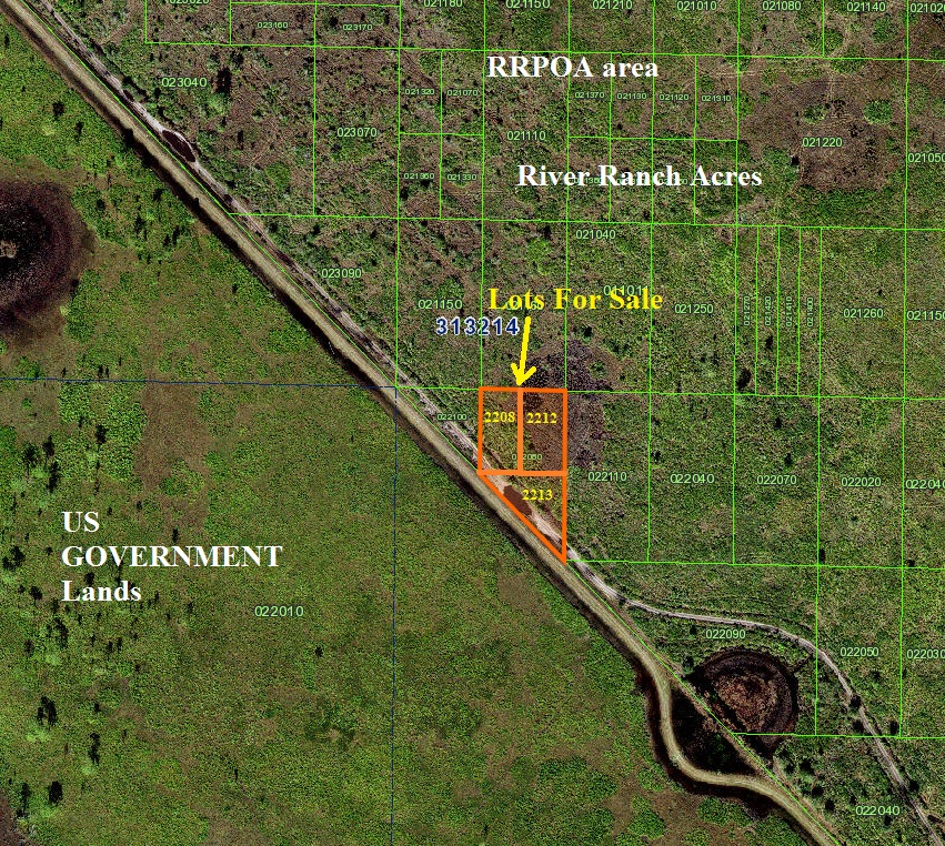 River Ranch Acres RRPOA Lot For Sale Florida Recreational Land