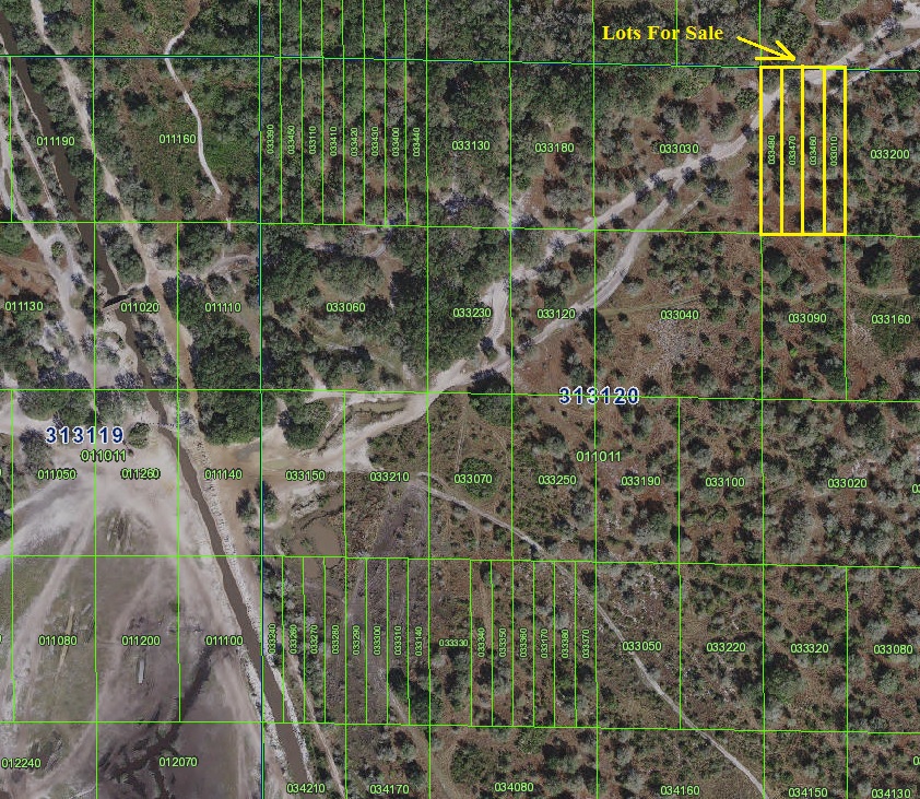 River Ranch Acres Access Lot For Sale in the RRPOA area